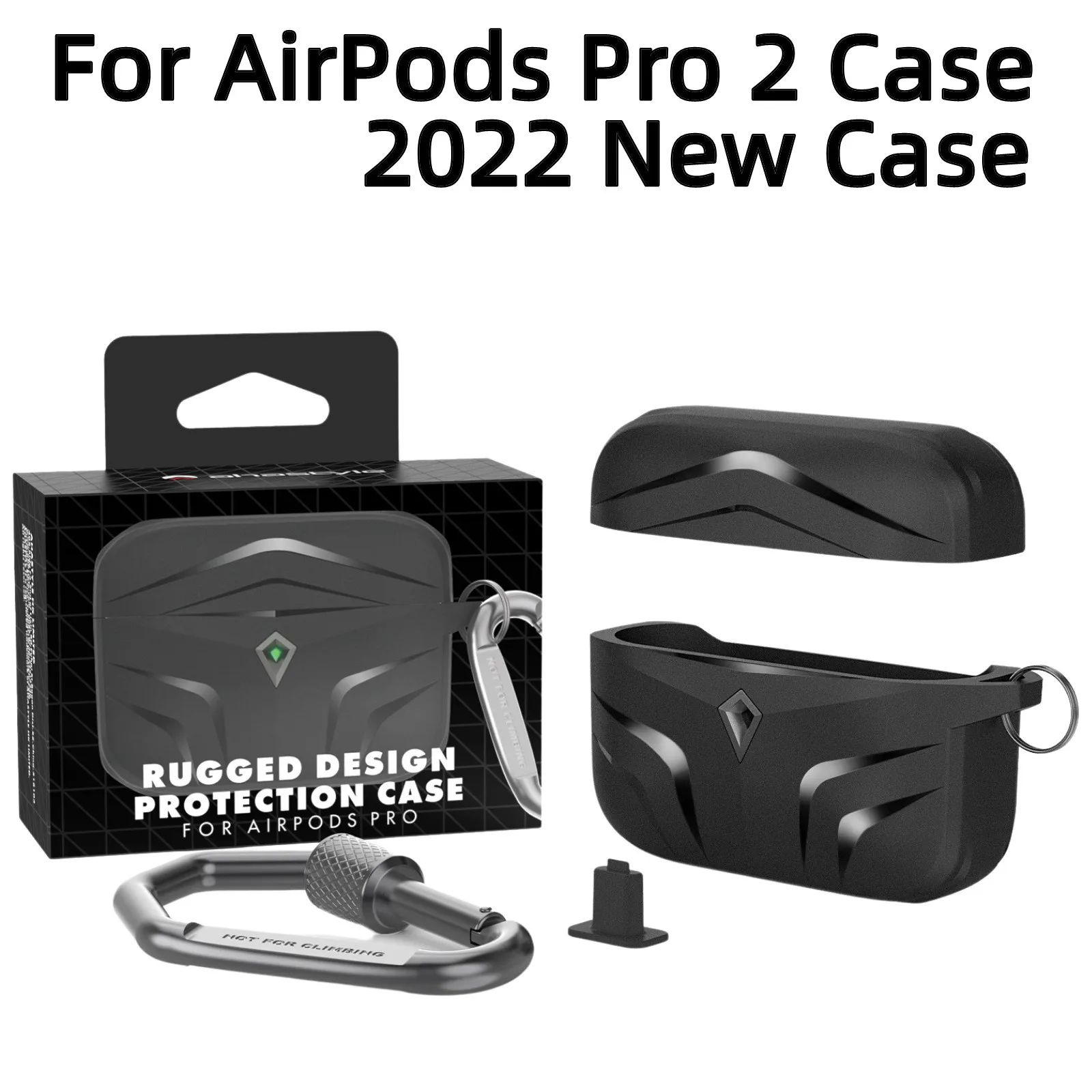 Custodia Rigida Per Armatura Per Airpods Pro 2 Cover Protettiva Protezione Forte Accessori Per Auricolari Armatura Divisa Per Custodia Airpods Pro 2 P