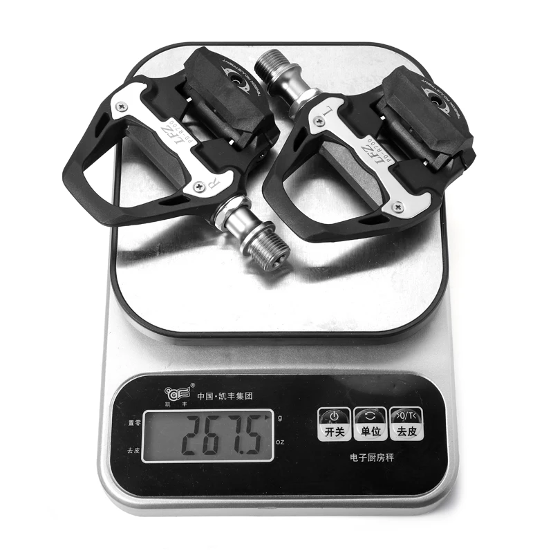 LFZ Road Pedal Self-lock Pedal 2 Bearings Compatible With