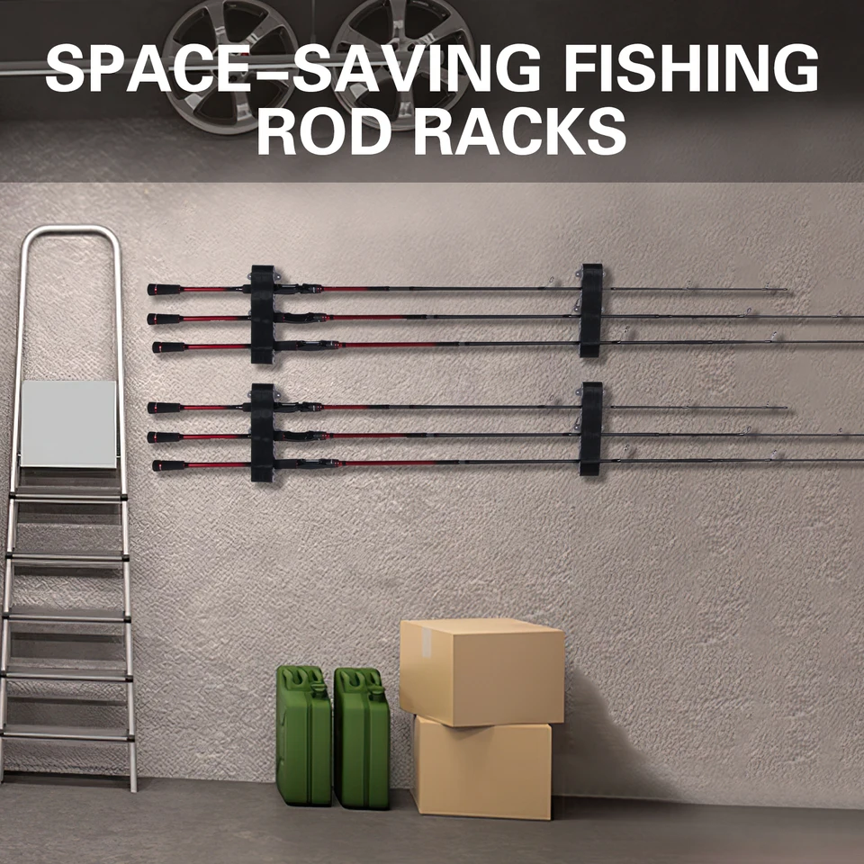 thumbnail image 2 of Goture 2-Pack Vertical Fishing Rod Holders - Boat Rod Storage For Multiple Fishing Poles 2 of 12