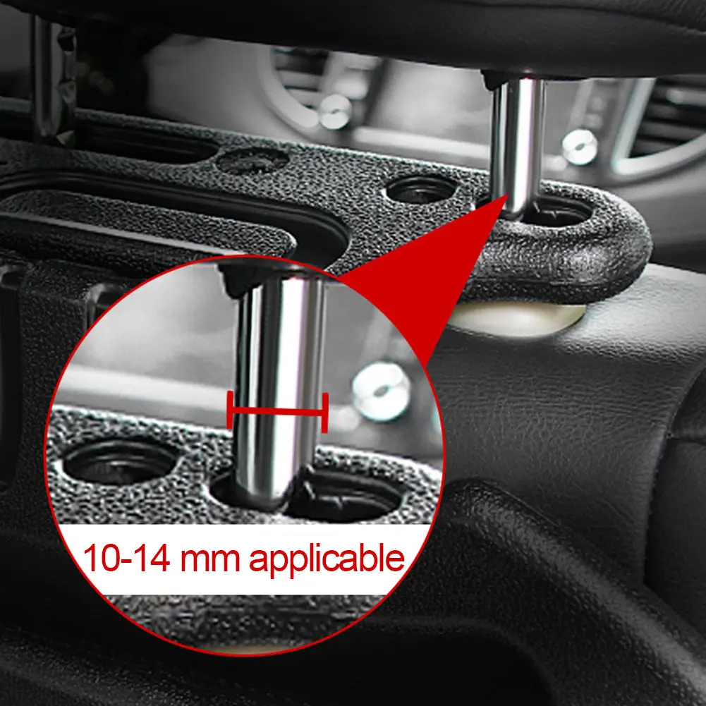 Auto Rücksitz Haken Länge versenkbare Allzweck flexible Drehung praktische  Rückenlehne Kopfstütze Haken Auto Zubehör - AliExpress