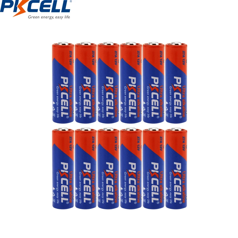 12PC 27A 12v 배터리 A27 MN27 MS27 ALK27A A27BP L828 배터리 알카라인 배터리 초인종 원격 제어 ...
