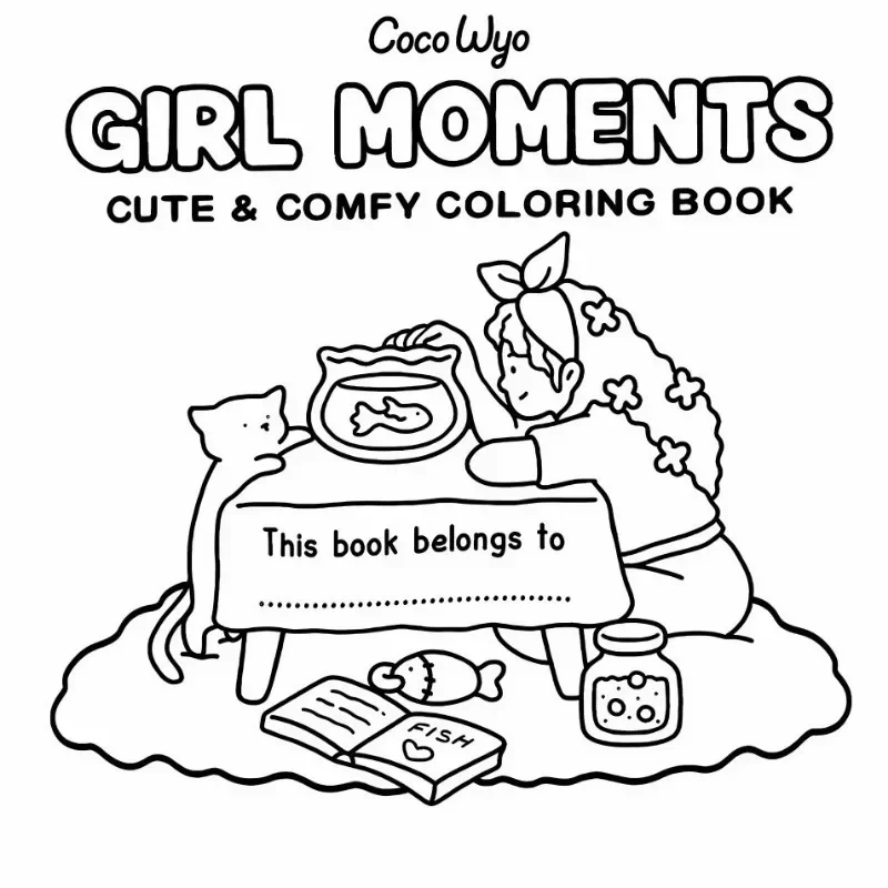 Bring the Cheekoo World to Life with Teen Cartoon Coloring Book Set for Creativity 5