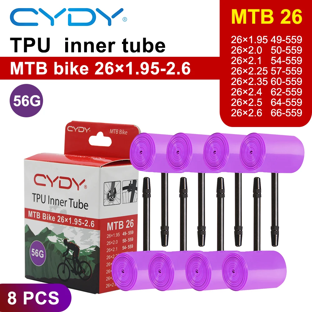 26x1.95-2.6 8pcs