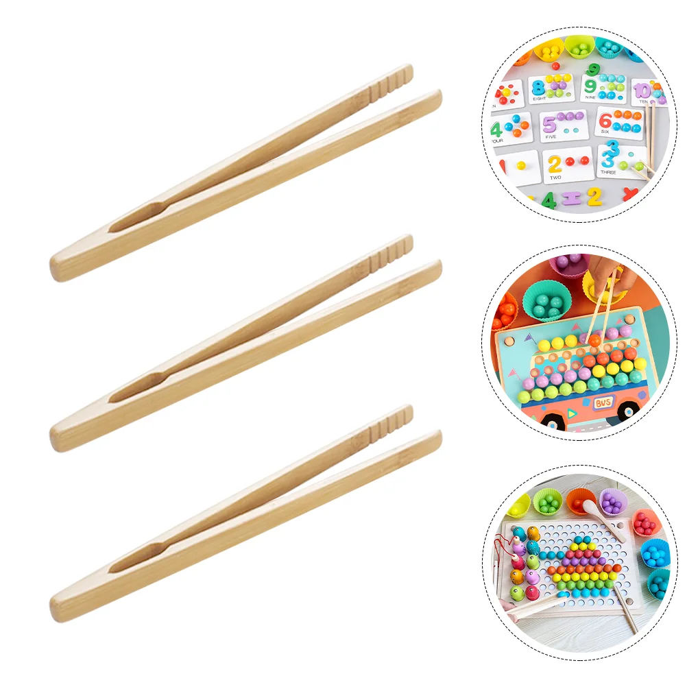 

Wooden Clip Teaching Aid Set Learning Kids Puzzles Montessori Early Education Clip Tweezers Fine Motor Training Games