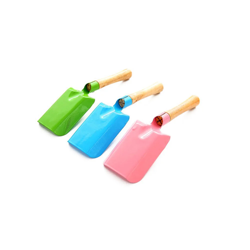 2Pcs Wooden Hand Trowel Homegrown Gardening Tool Small Gardening Household Digging Lawn Trowel Hand Tool Green Pla