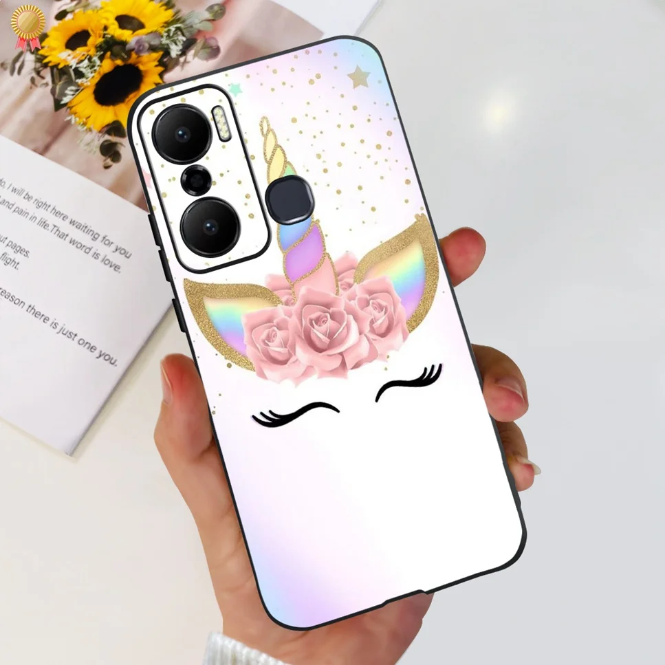 Cute Astronaut Clear TPU Silicone Bumper Phone Case Cover