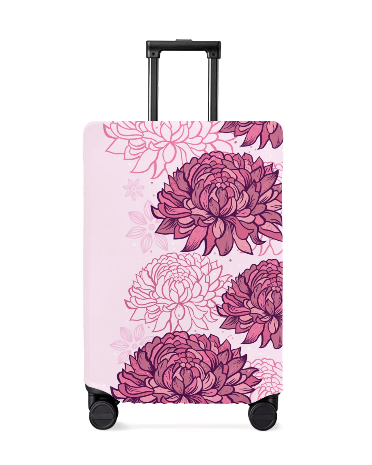 juste-de-protection-artificiel-astique-pour-bagages-de-voyage-rose-fleur-de-chrysantheme-bergame-accessoires-de-valise-juste-anti-poussiere