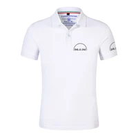 Camion homme nouvelle mode d'été hommes Polo chemise glace soie sport décontracté à manches courtes séchage rapide respirant absorber la sueur t-shirt 4