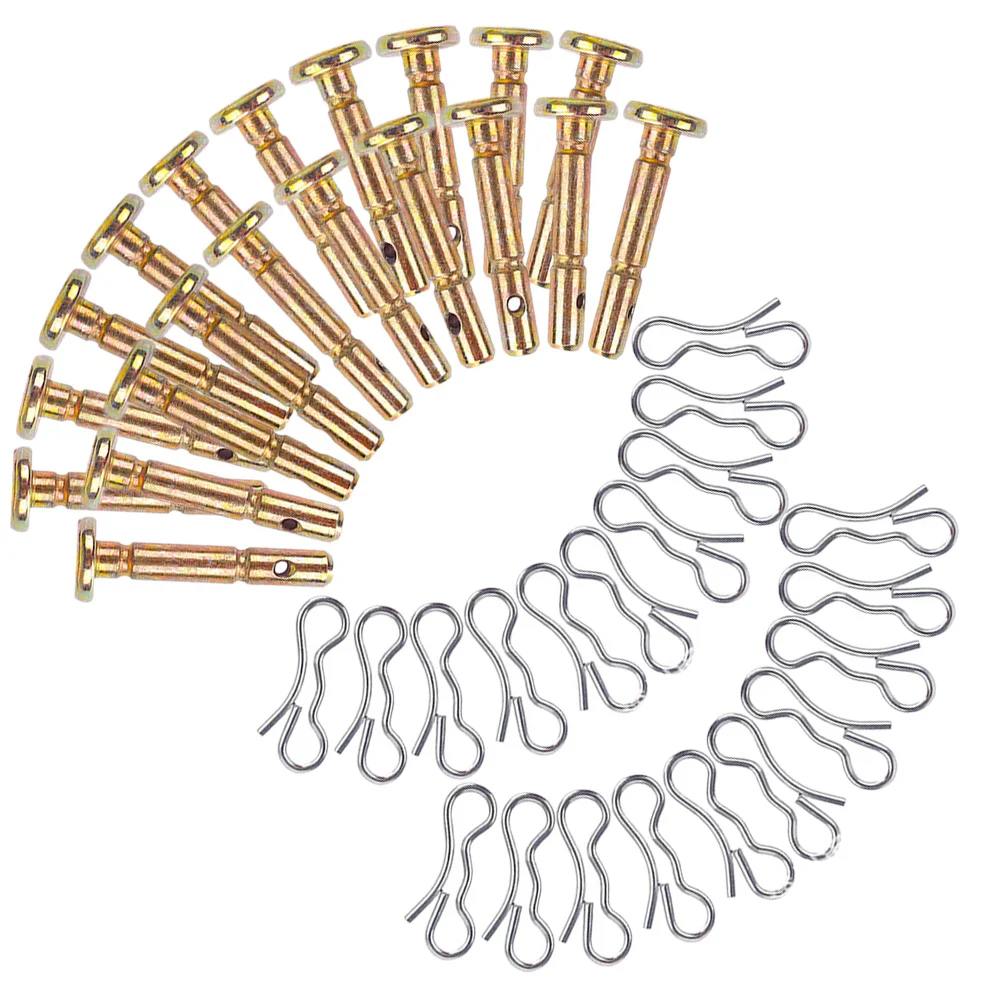 Snowplow Shear Pins Replacement Metal Blower Accessories Thrower Stainless Steel Snowblower Part and Cotter
