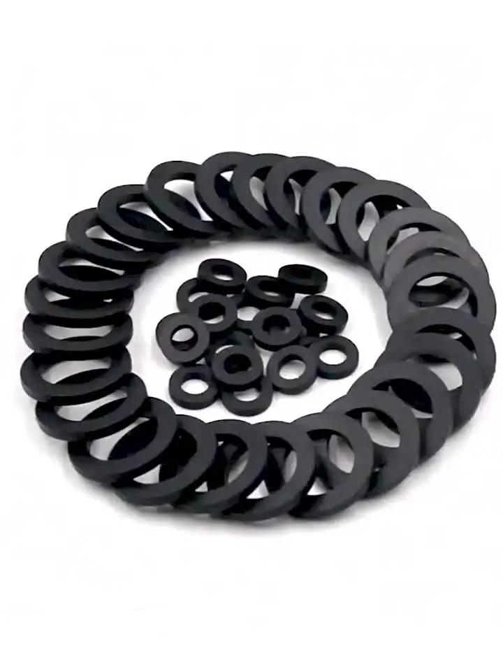 Othmro 10pcs Fluorine Rubber O-Rings - 5mm ID X 7mm OD, Heat & Oil Resistant Seals