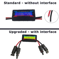 Panneau solaire électrique numérique 150A 200A 300A, écran LCD, analyseur de puissance, rétro-éclairage, Wattmètre RC, voltmètre réutilisable 5