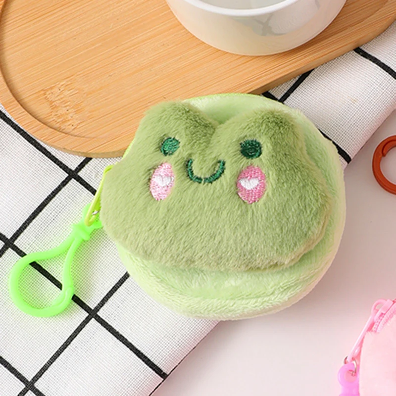 Portefeuille Grenouille En Flanelle - Motif Anime/Manga - Vert - Neuf Sans Étiquette