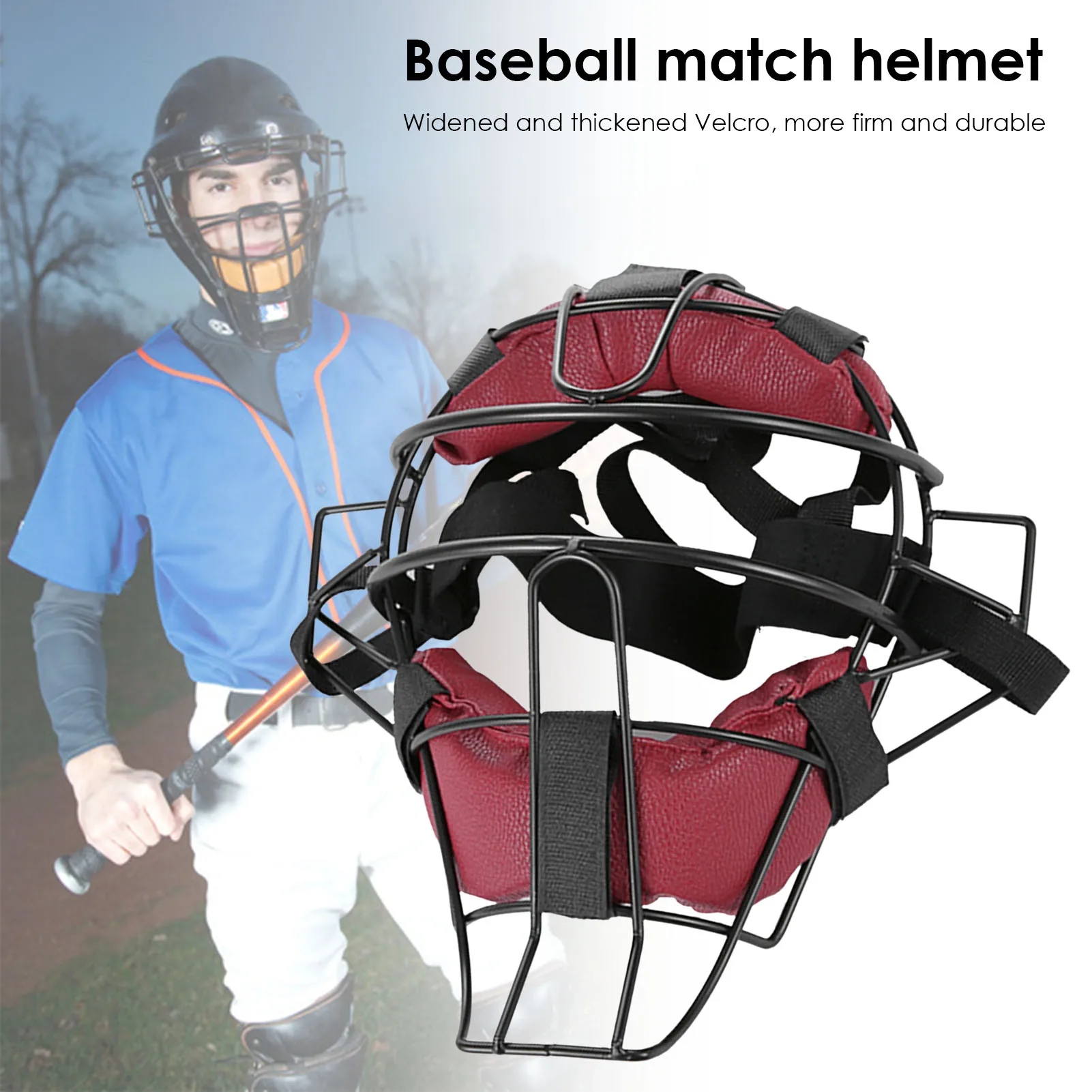 Baseball Protective Helmet Softball Face Mask Durable Fielder Head Guards Premium Sports Accessories For Indoors And Outdoors
