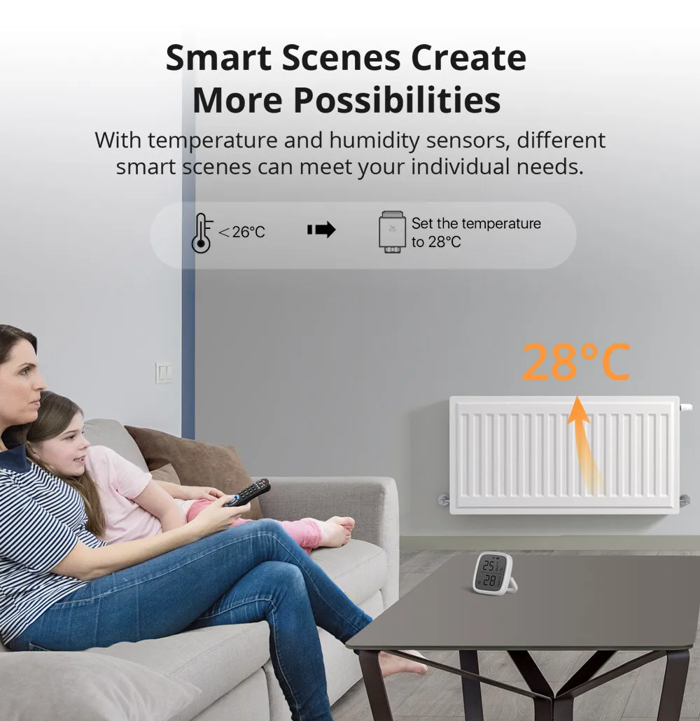 Zigbee Thermostatic Radiator Valve TRV-ZB  Ewelink Temperature Smart Remote Cont