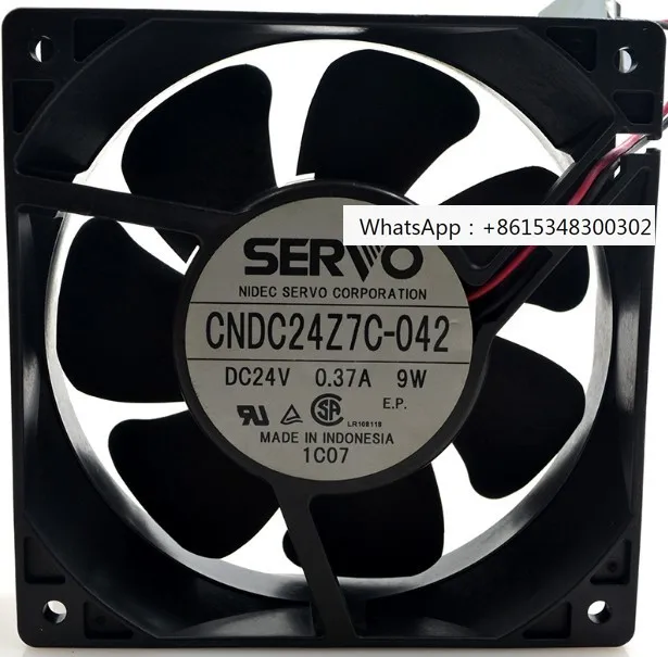 

New genuine servo SERVO CNDC24Z7C-042 24V0.37A 9W frequency converter cooling fan