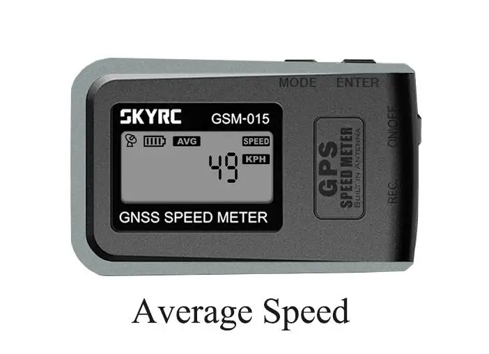 Boîte du SkyRC GSM-015 GPS Logger 41g pour drone RC course et vélo, avec accessoires inclus.