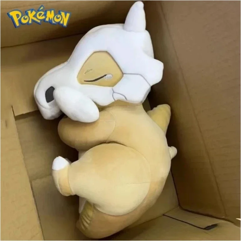 Pokemon Anime Figure Animals Chikorita Slowpoke Cubone Peluche Bambole Sleep Series Soft Farcito Pocket Monster Game Pillow Boy Toy