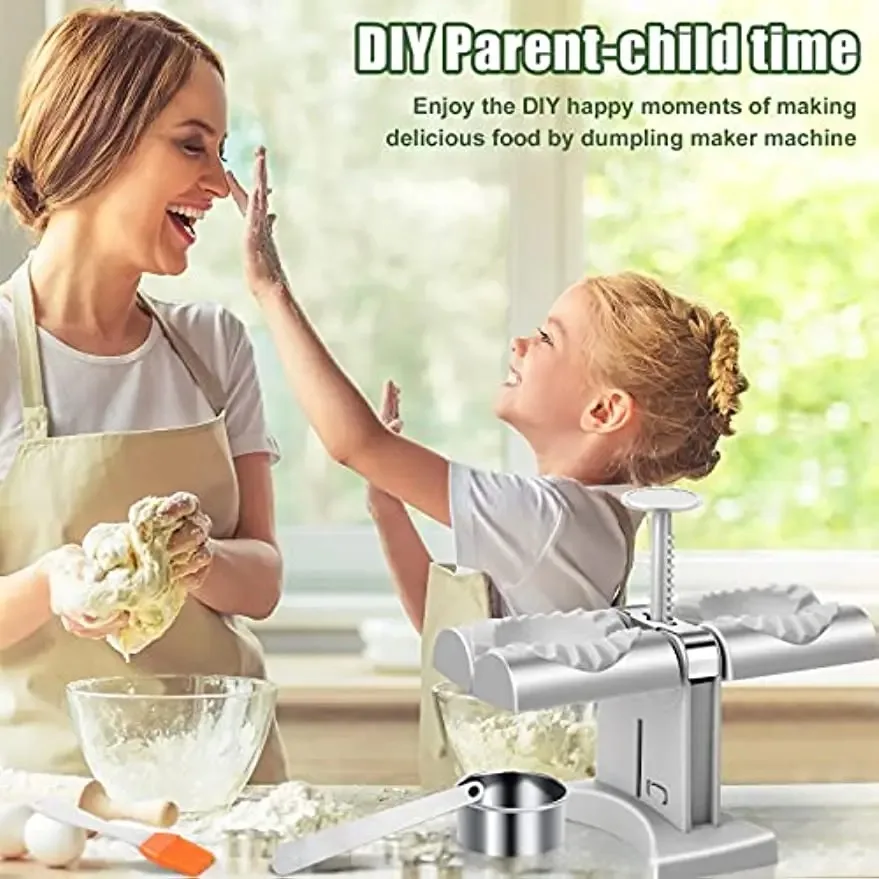 Dumpling Maker Press Double Head Kitchen Gadget Tool