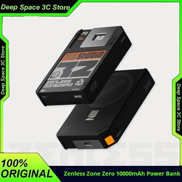 Zenless Zone Zero 10000mAh Magnetic Power Bank 22.5W Type-C Fast Charging Pc-V0 Portable Mobile External Battery For iPhone17
