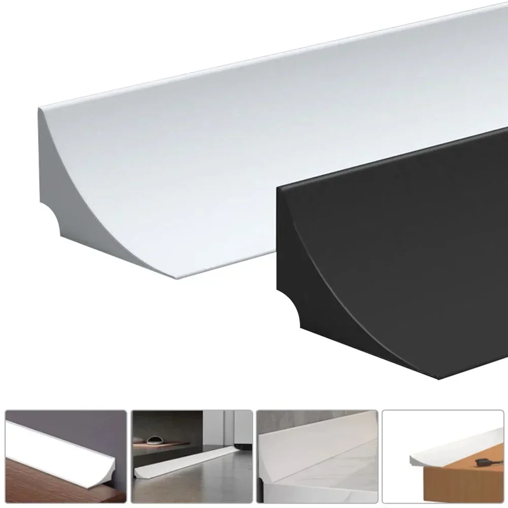 Water Barrier Bendable Silicone Waterstop Strip Kitchen Countertop Retaining Barrier Dry&Wet Separation Door Sealing Strip 1PC