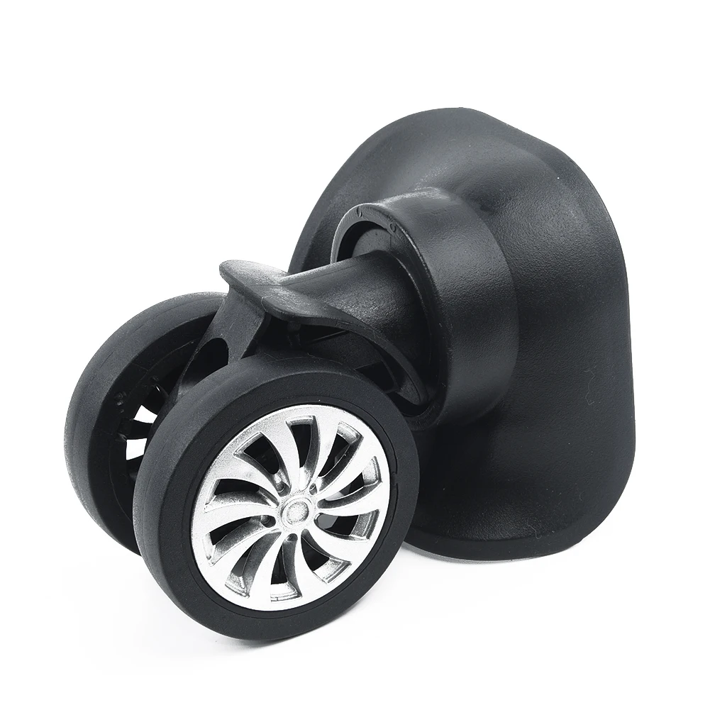 

Black Luggage accessories wheel 10.2*6.5cm Suitcase Repairment Replacement Luggage Wheels 360° Swivel Spare Caster