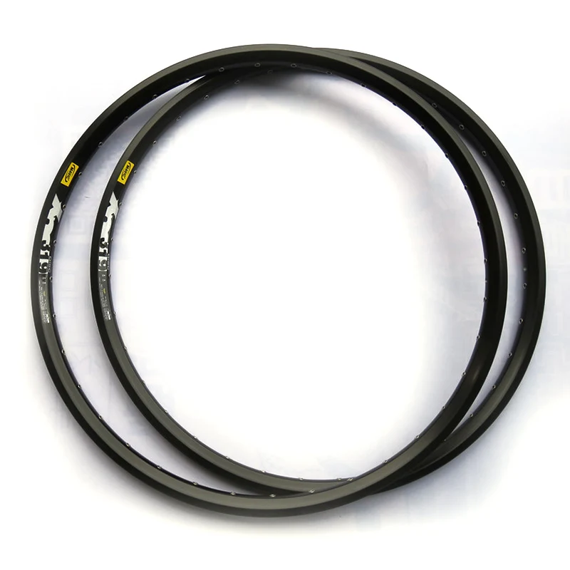 Carbon MTB Rims Beadlock Wheel Rim Snow Bike Wheels Mountain Bike Rear Wheel Set 26 27.5 29 inch 29er Mountain bike wheel double layer Aluminum alloy disc brake rim 32 36 holes 319 MTB Bicycle rim