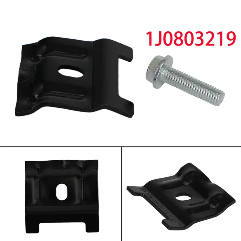 1J0803219 Battery Clamp Bracket+ Bolt For VW Fox Golf Passat Polo Hold Down Clamp Bracket battery hold down clamp bracket battery clamp