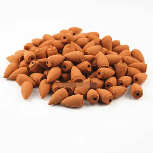 50/100Pcs Incense Cones Use For Backflow Incense Burner Anti-Odour Cone Incense Mix Scent lemon