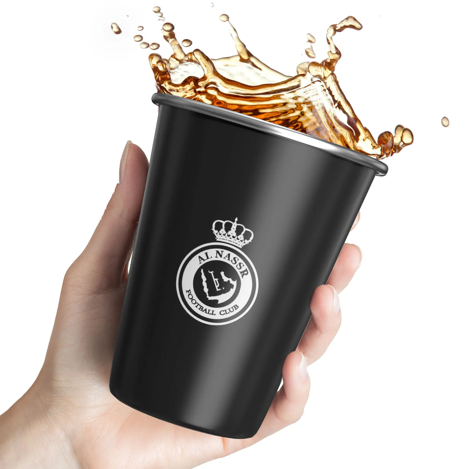 Custom 304 Stainless Steel Beer Mug – High-Quality Outdoor Camping Coffee Cup with Lid ... - SKU SSM12382 - UGI Packaging