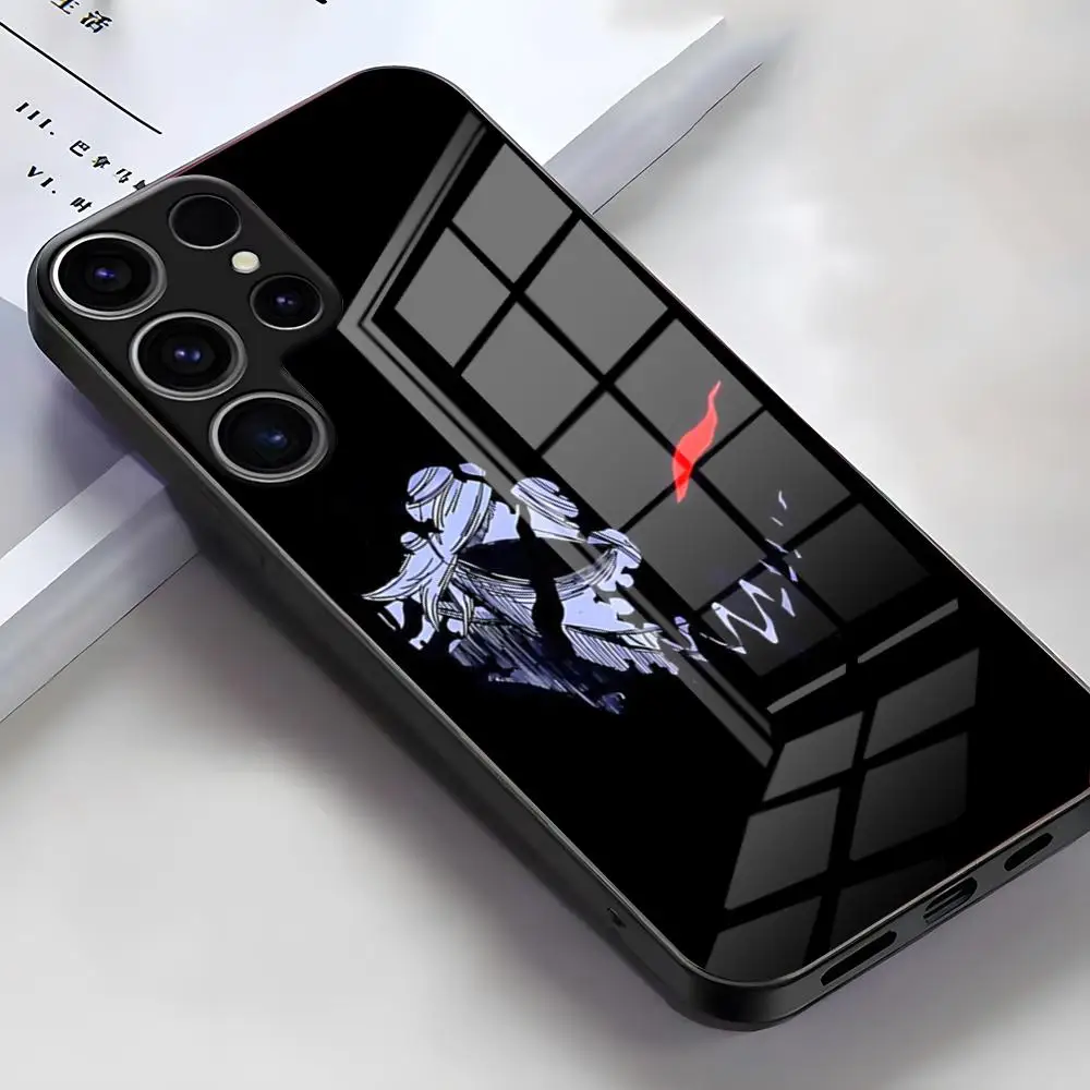 Anime-Inspired Black Clover Glass Phone Case – Premium Design Cover