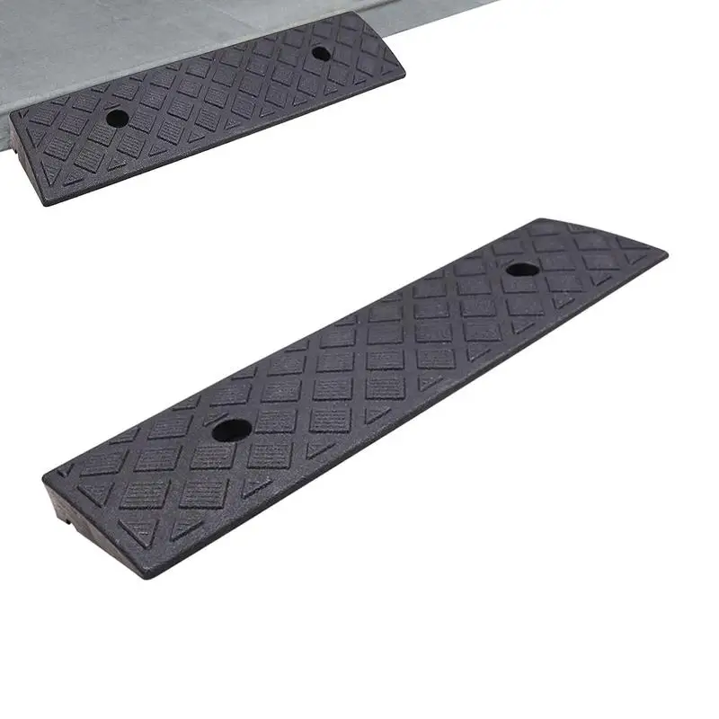 Driveway Ramp Home Threshold Entry Ramp Driveway Step Mat Non Slip Garage Sturdy Versatile For Cars Trucks Scooters