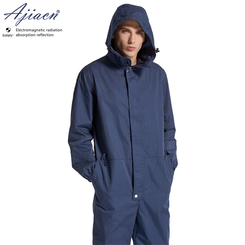 Recommend Electromagnetic radiation protective coveralls Power station, Substation, Radar station EMF shielding work clothes