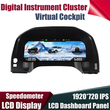 Panel de Instrumentos para Toyota Land Cruiser Prado 150 2009-2017, Velocímetro, Grupo de Indicadores, Panel de Cabina Virtual Digital de 12.3'' 1