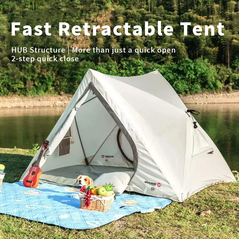 23PeopleFastCloseTentOutdoorPortableFoldingCampingEquipmentForParkPicnicAutomatic