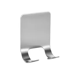 Premium Stainless Steel Multi - Purpose Bathroom Holder - Waterproof and Self - Adhesive (Natural color)
