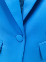 TOP QUALITY Newest 2026 Designer Runway Suit Set Women's Single Button Slim Fit Blazer Flare Pants Suit two-pieces - Image 5