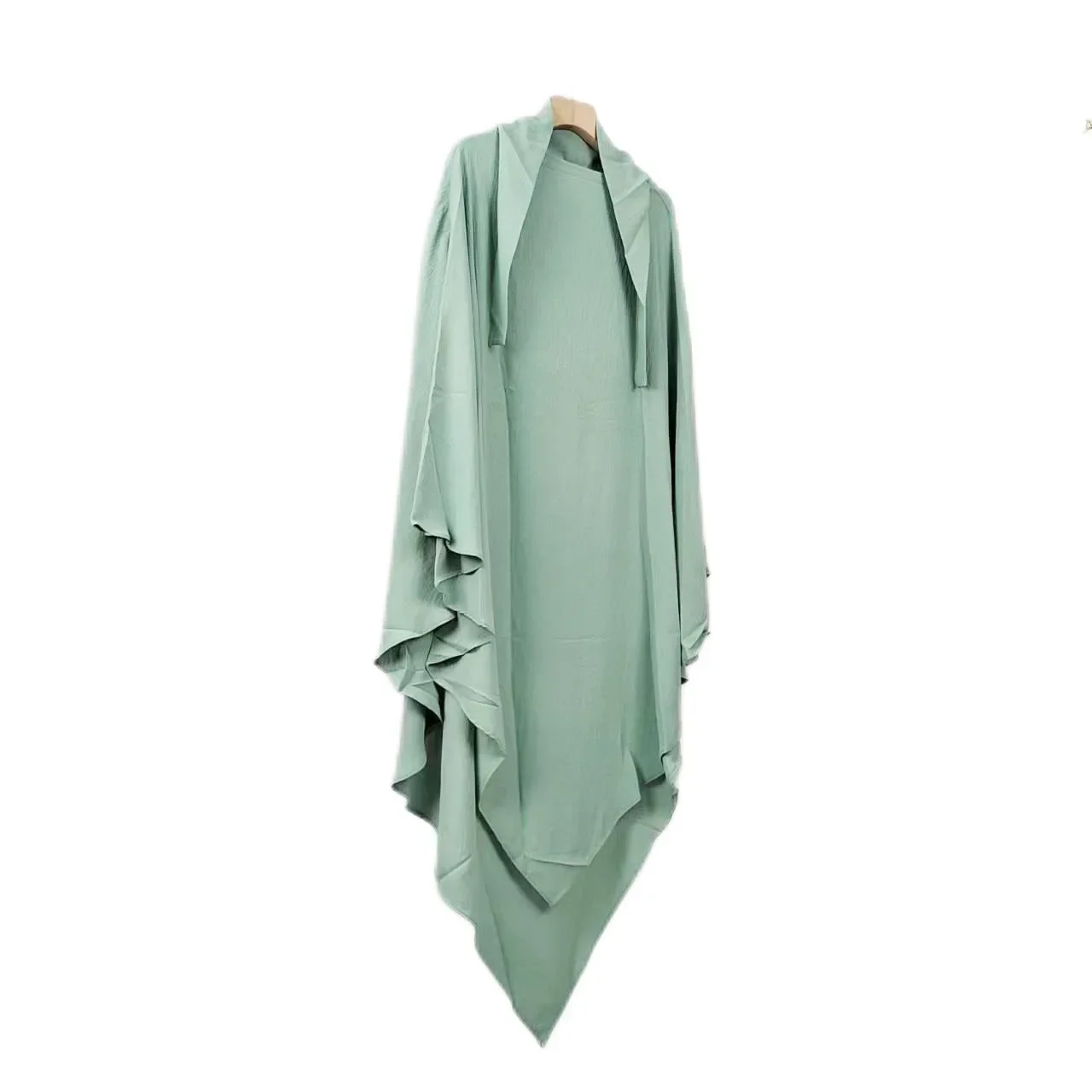 Islamic Prayer Hijab Khimar Muslim Women Niqab Ramadan Overhead Solid Color Middle East Arab Nigeria Turkey muslim fashion