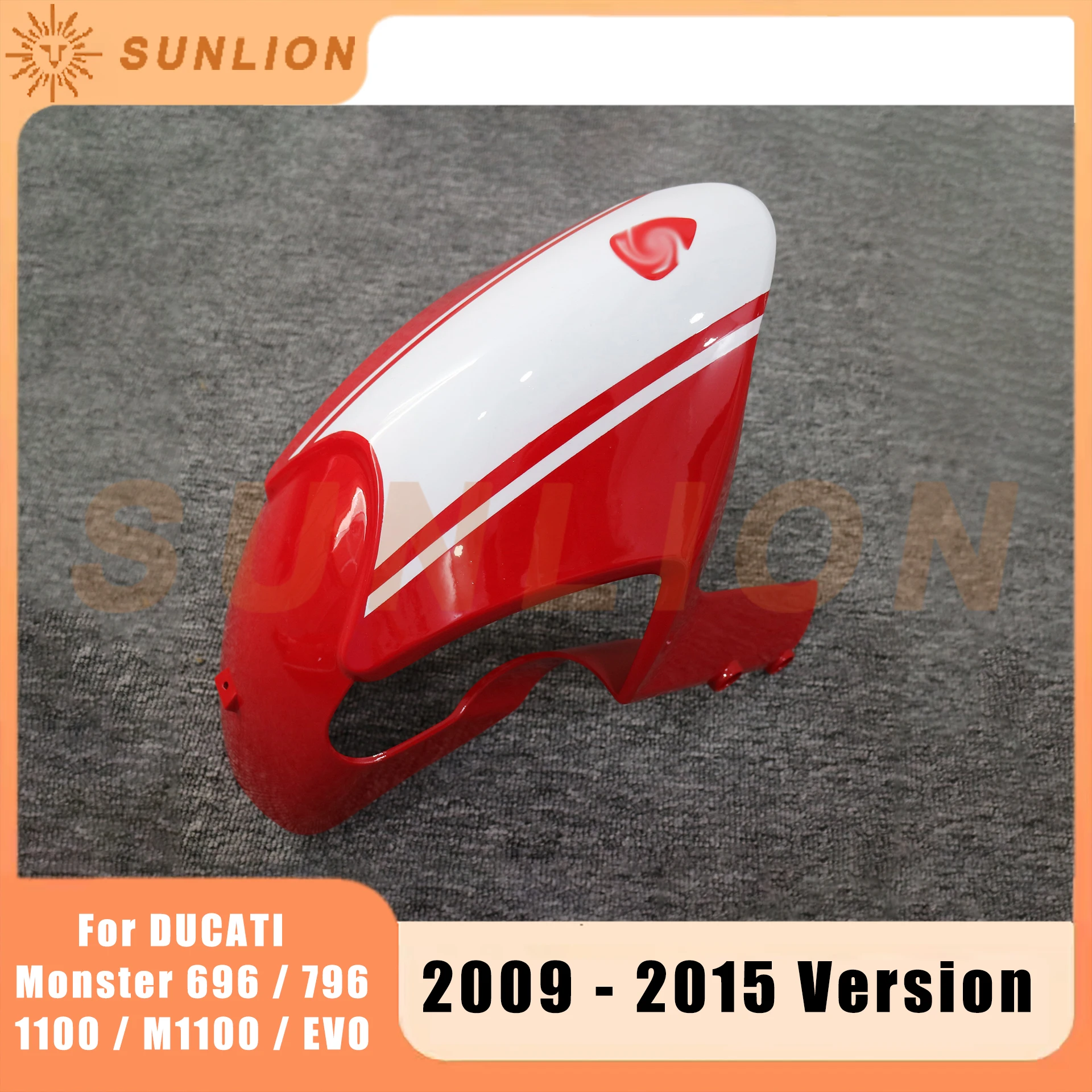 Motorcycle Front Fender Mudguard For DUCATI Monster 696 / 796 / 1100 M1100 EVO 2009-2015 Version