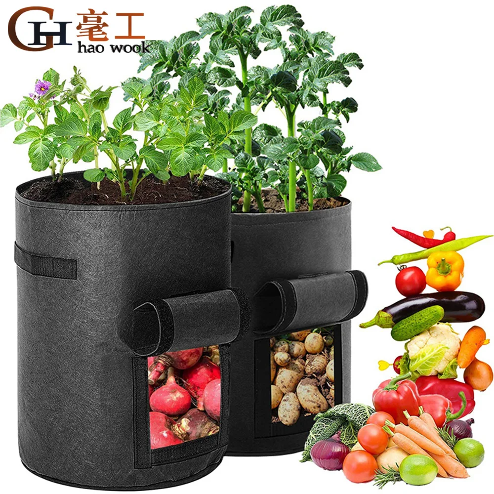 Plant Grow Bags Home Garden Potato Pot Greenhouse Vegetable
