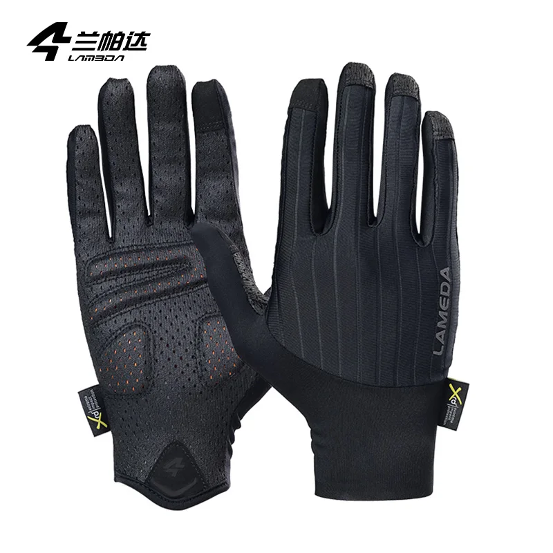 Lameda Cycling Gloves Touch Screen Men's Cycling Gloves Damping Bicycle Gloves Highly Elastic Lightweight Bicycle Accessories 3