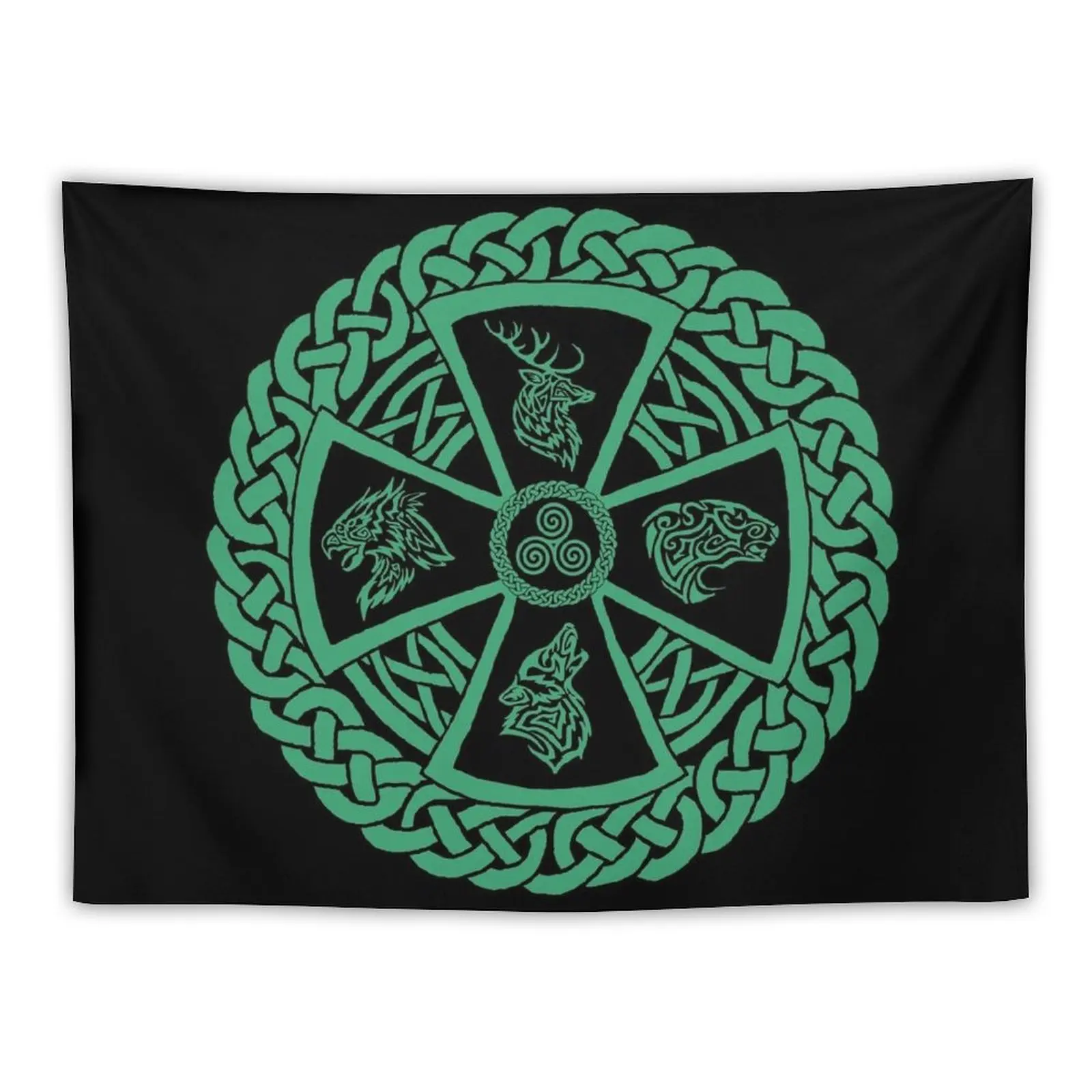 

Celtic Nature Tapestry Wall Decor Hanging Anime Decor Art Mural Aesthetic Home Decor
