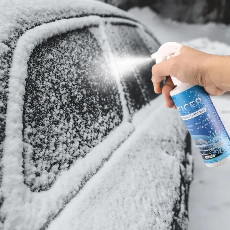 WOSLXM Deicer Spray for Car Windshield, Auto Windshield Deicing, Deicer