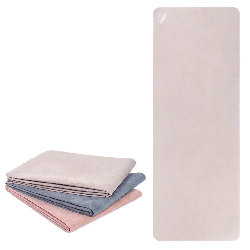 

2Mm Yoga Mat Suede Pvc2Mm Sweat Absorbent Dry and Wet Thin Model Ultra-Thin Foldable Portable