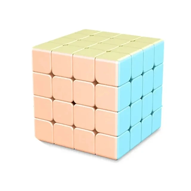 MoYu MeiLong Magic Cubes Macaron 2x2 3x3 4x4 5x5 Pyramid Professional Speed Pink Cube 2x2x2 3x3x3 4x4x4 5x5x5 Stickerless Puzzle 4