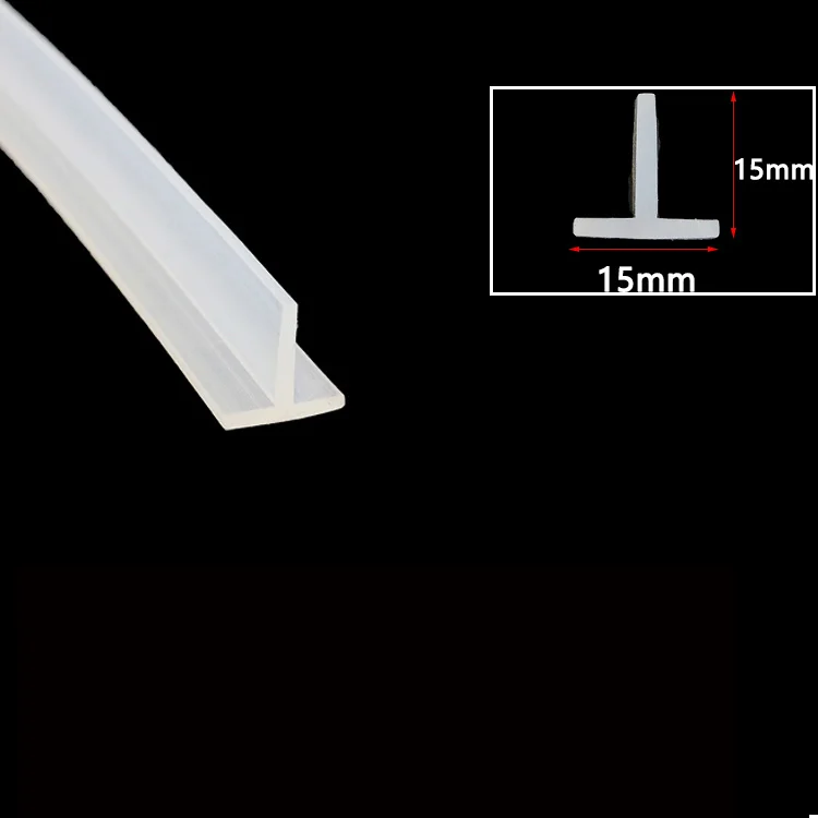 T-Typ Dichtungsstreifen 8x6mm - Gummiprofil Für Wintergarten & Fenster
