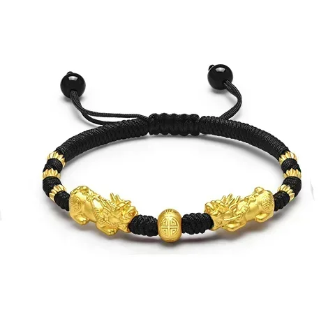 High-quality bracelet gold AU999 Dragon brand bracelet 24K exquisite watch chain domineering gift for dad