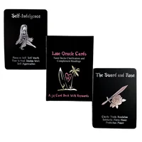 Island Time Love Oracle Cards Black Tarot Card Divination Board Game Party Deck 2