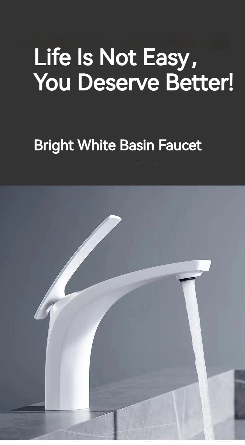 Description Picture 2 of itemGun Gray Luxurious Designs Basin Faucets Bathroom Modern Advanced Sink Cold & Hot Mixing Washbasin Faucets  Accessories for Bath