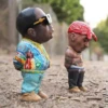 Hip Hop Legend Commemorative Resin Ornaments Tupac and Biggie statue Memorial Statue Crafts Characters Sculpture Home Decoration 3