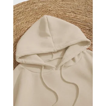 بلوفر عالي الجودة للترفيه على الموضة لعام 2025 مع طباعة حروف كاجوال بأكمام طويلة وجيب برباط 3